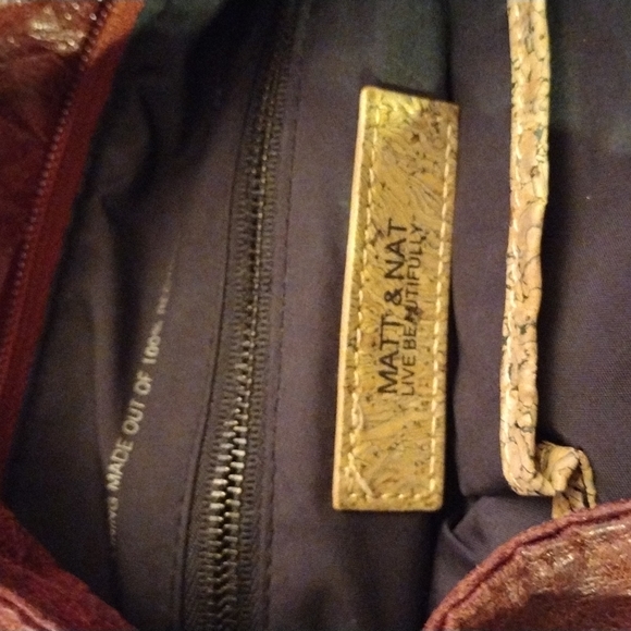 Lot of 2 FrancescoBiasia big bag + Matt & nat purse - Picture 9 of 10